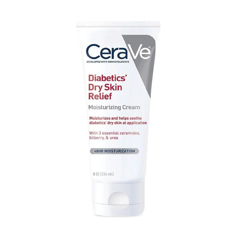 Cerave Diabetics Dry Skin Relief Moisturizing Cream (236ml)