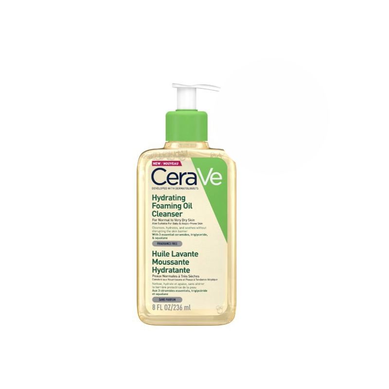 Cerave Hydrating Foaming Oil Cleanser (236ml)