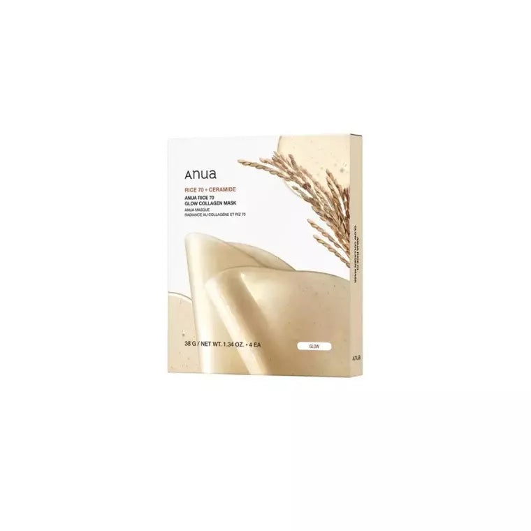 Anua Rice 70 Glow Collagen Mask