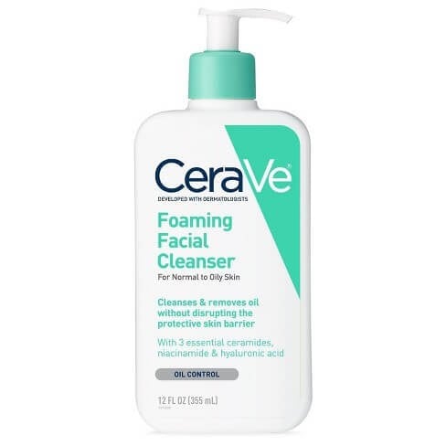 Cerave Foaming Facial Cleanser For Normal to Oily Skin USA (355ml)