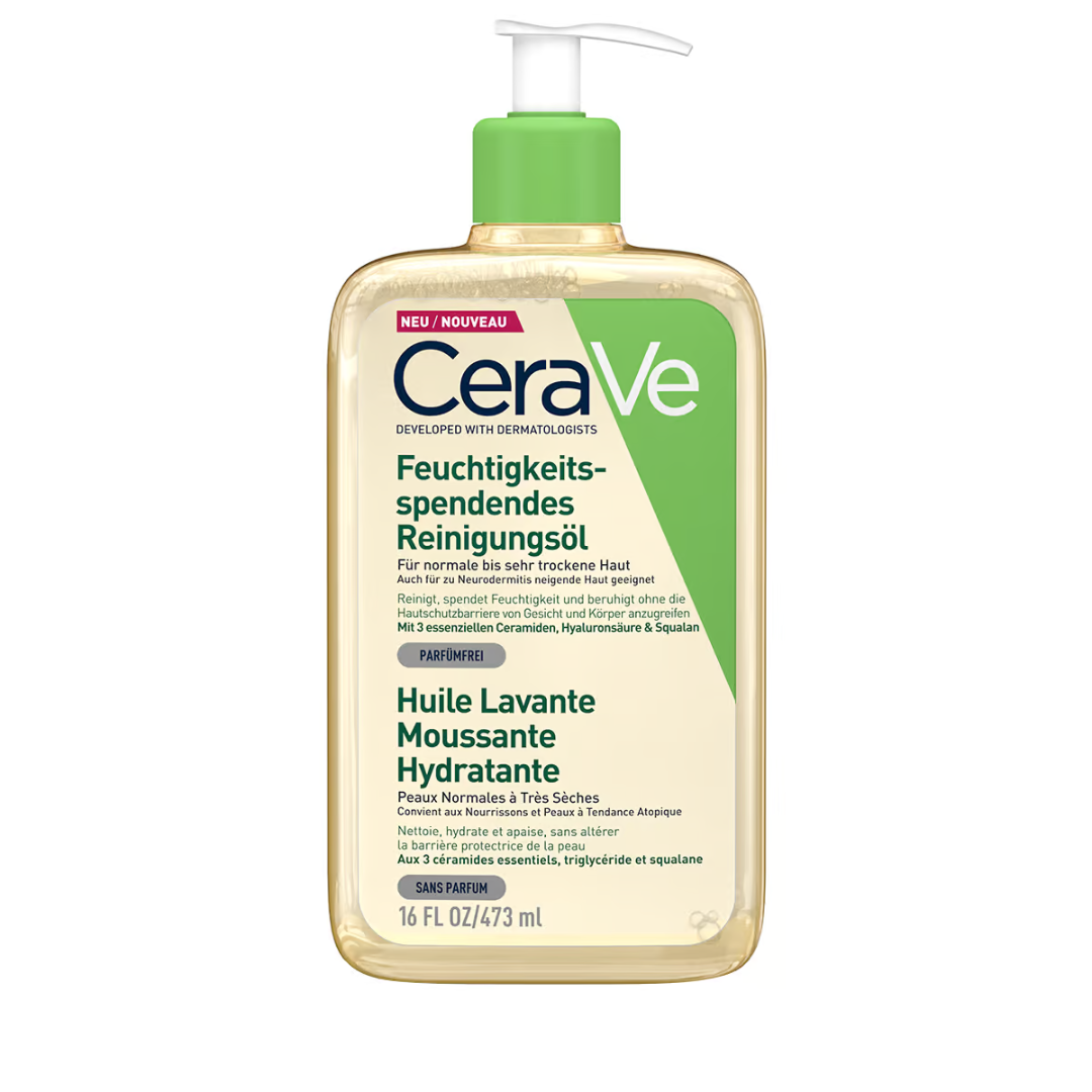 Cerave Moisturizing Cleansing Oil For normal to very dry skin  (UK) (473ml)