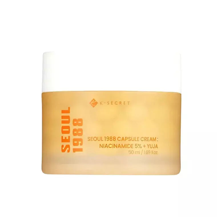 Ksecret Seoul 1988 Capsule Cream : Niacinamide 5% + Yuja (50ml)