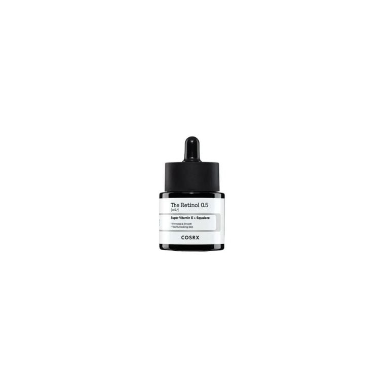 Cosrx Retinol 0.5% With Super Vitamin E + Squalene Oil (20ml)