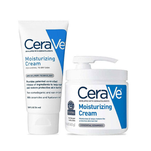 CeraVe Extra Value Moisturizing Cream For Normal To Dry Skin (453gm+56ml)
