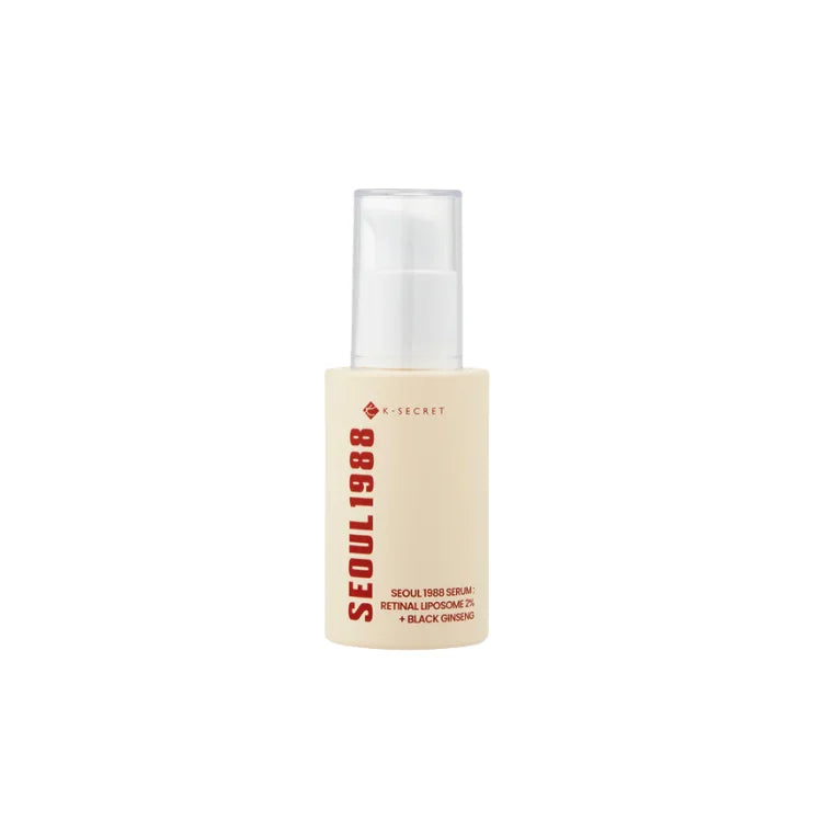 K-Secret Seoul 1988 Serum: Retinal Liposome 2% + Black Ginseng 30ml
