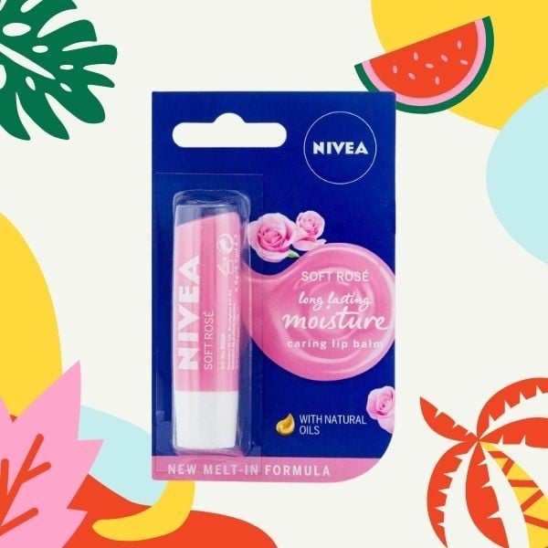 Nivea Long Lasting Moisture Caring Lip Balm(5.5ml)
